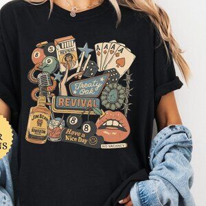 Treaty Oak Revival T-Shirt, Country Western Music Fan Graphic Tee